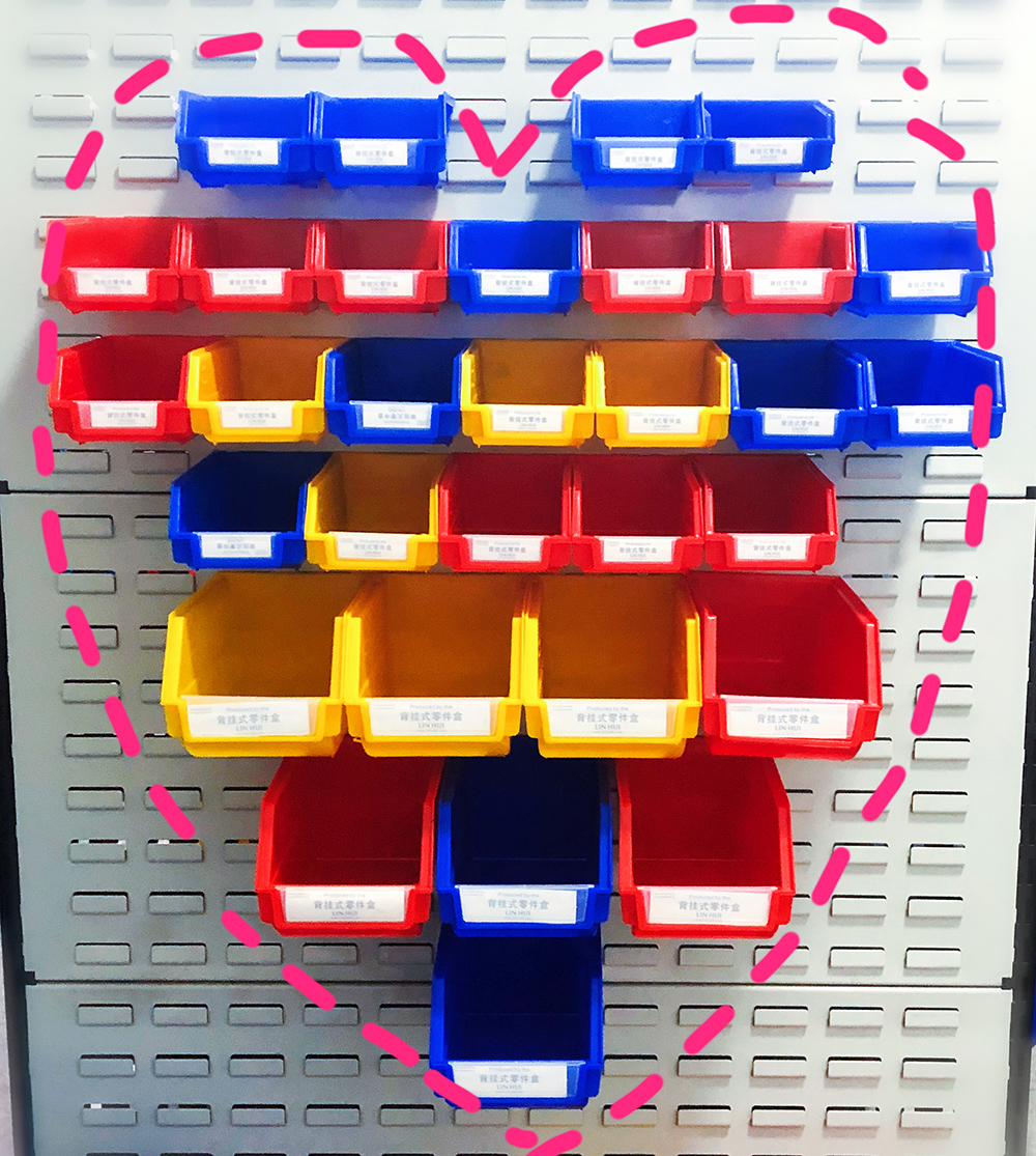 背掛式零件盒 背掛式零件盒