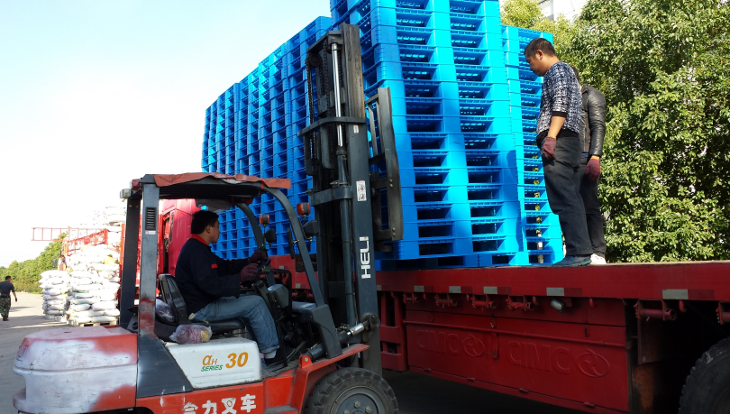 塑料托盤裝車發(fā)貨 塑料托盤裝車發(fā)貨