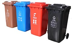 不只是上海，各個城市有各個城市的分類垃圾桶~